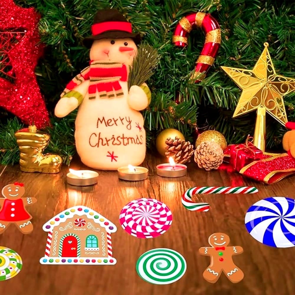 candy christmas decorations