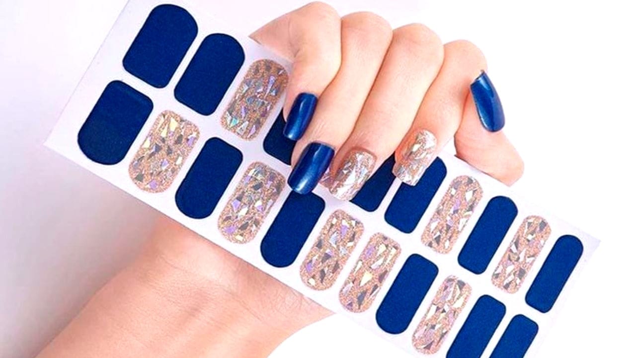 semi cured gel nail strips