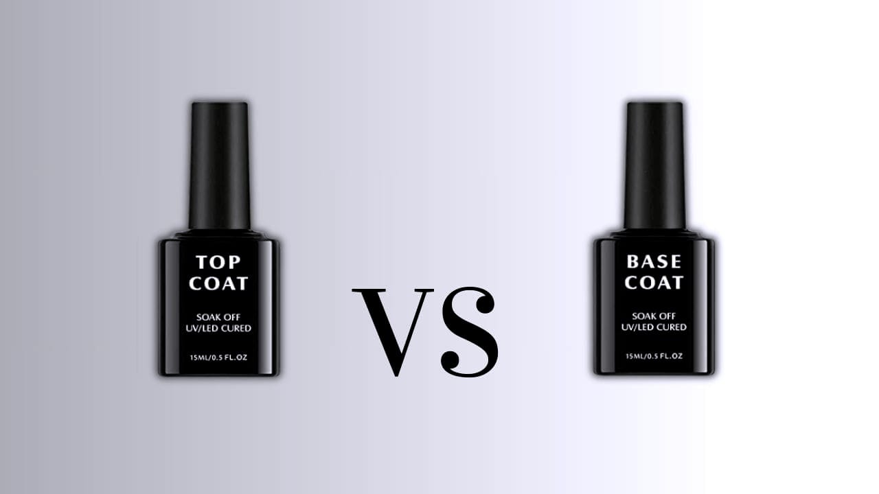 base and top coat nail polish