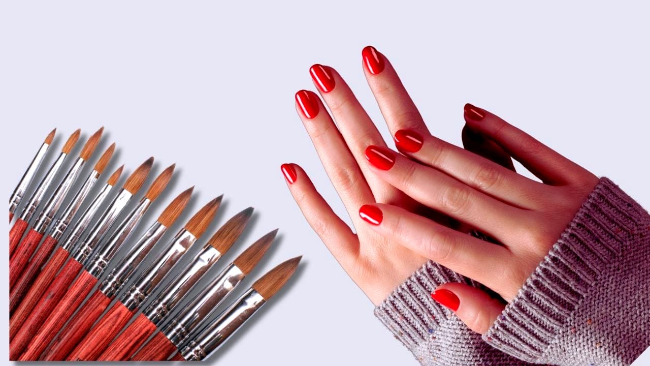 nail art brushes