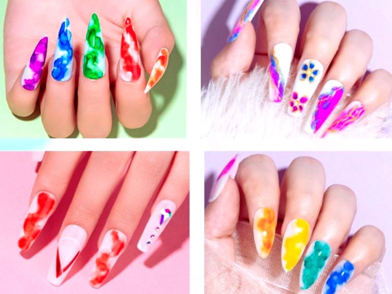 Are marble nails in style