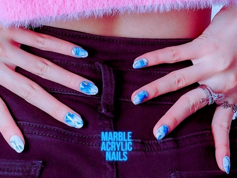 Are marble nails in style