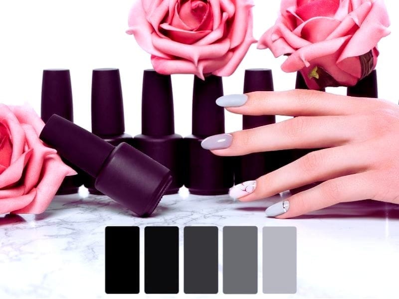 is black nail polish classy