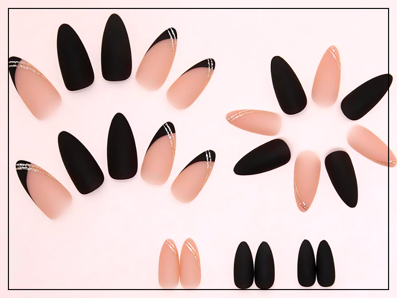 What are the benefits of almond-shaped nails