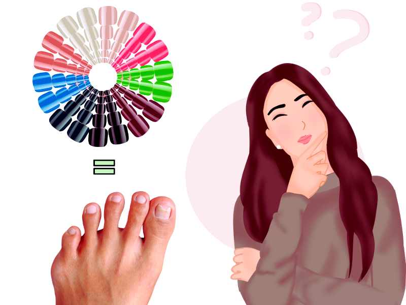 Do press-on toenails cause fungus