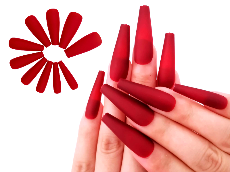 How do you make red nails look good