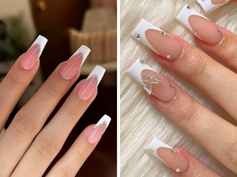 Is white a good colour for short nails