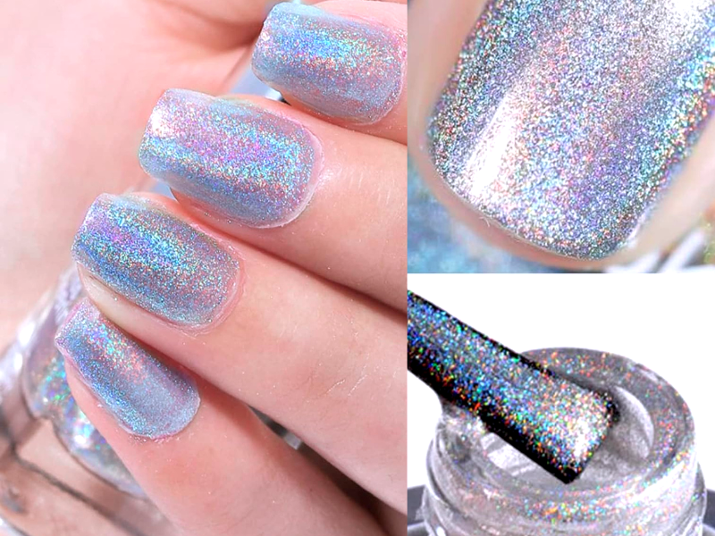 How to do holographic nails