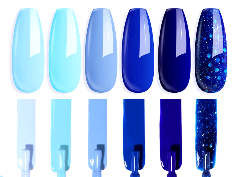 Is blue a good nail polish color