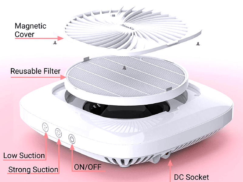 What is the use of nail dust collector