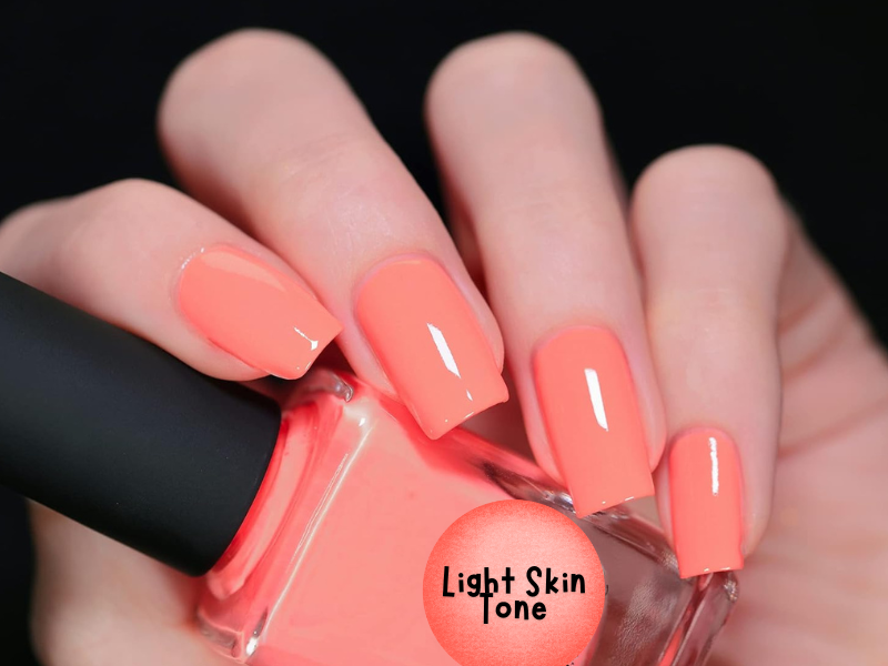 Does coral nail polish suit all skin tones