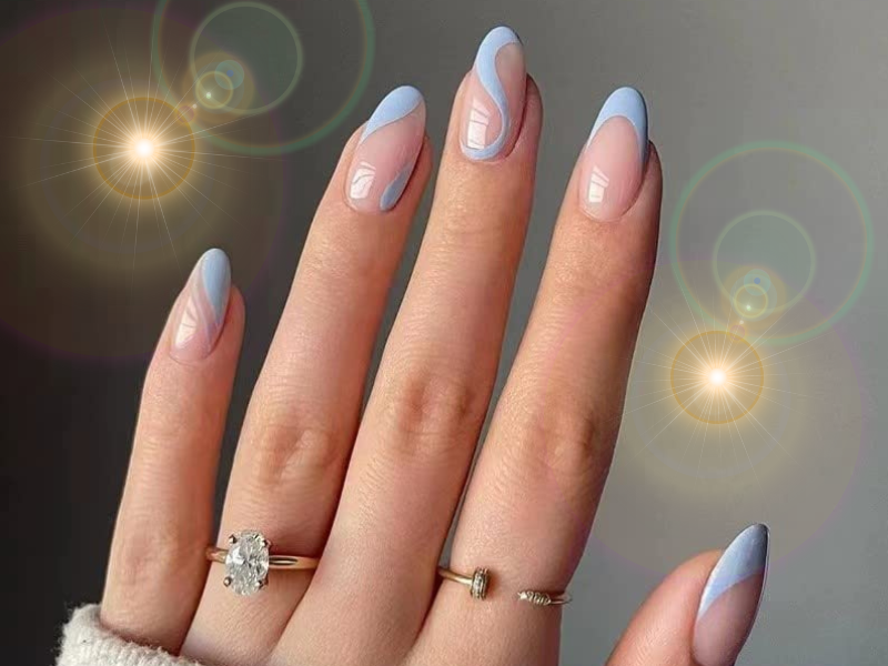 What Colors Go Well with Light Blue Nail Polish