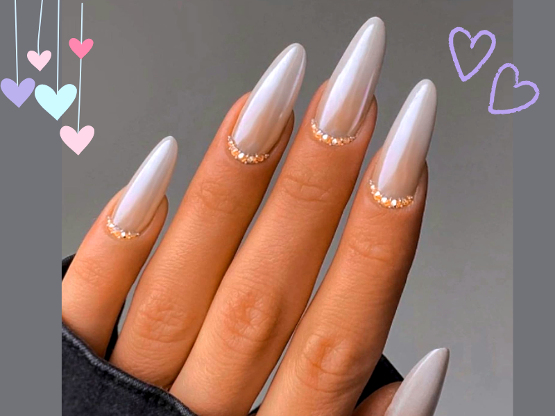 What sets ombre stiletto nails apart from other nail shapes