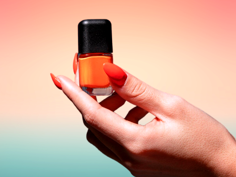 What shades fall under coral nail polish