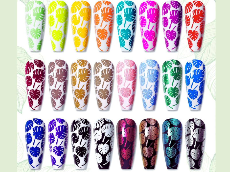 stamping nail polish