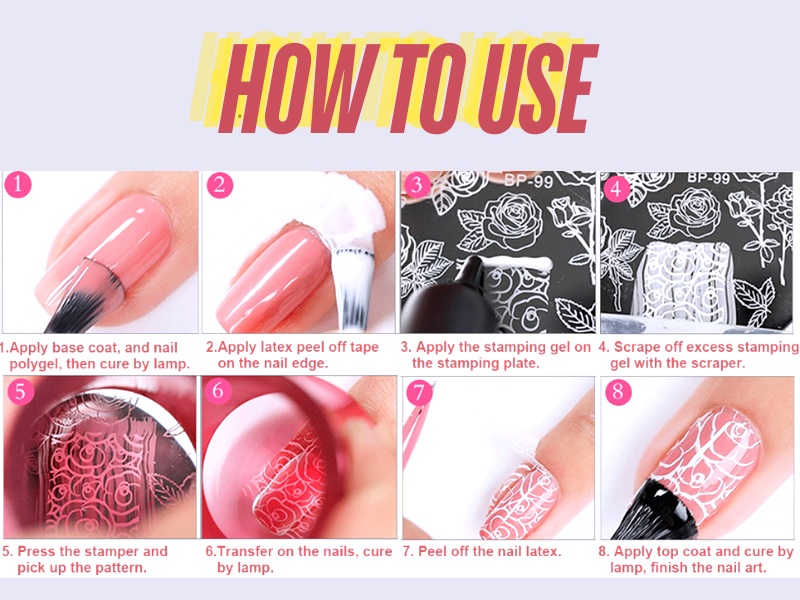 stamping nail polish