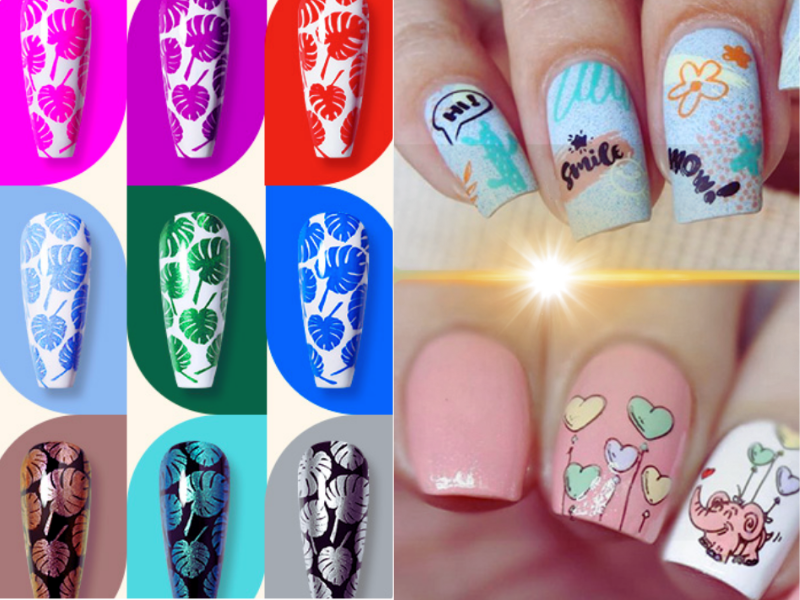 stamping nail polish