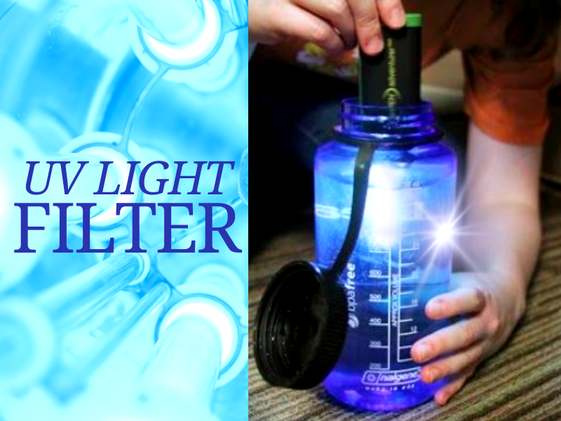 portable water filters (uv light filter)