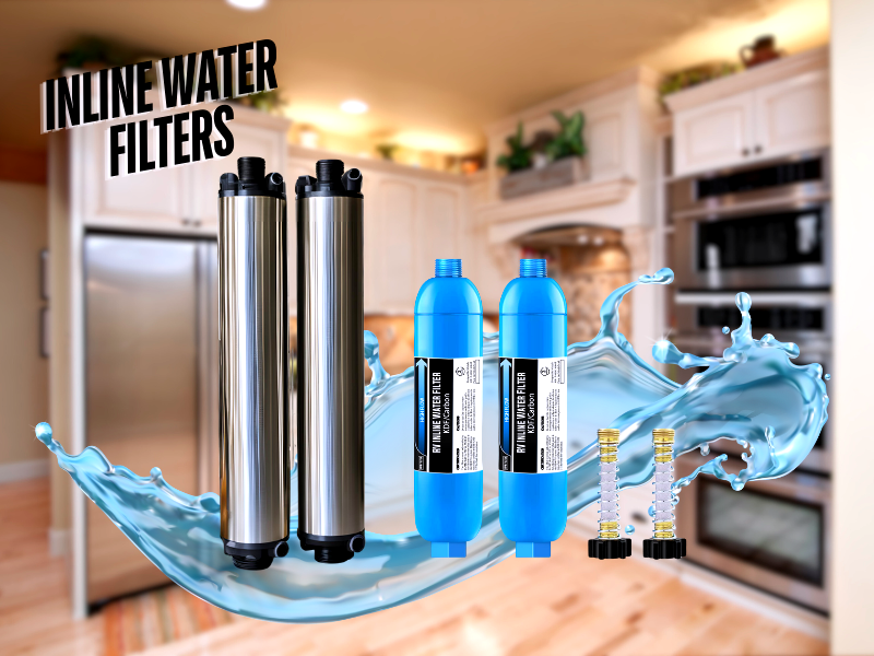 inline water filters how do they work?