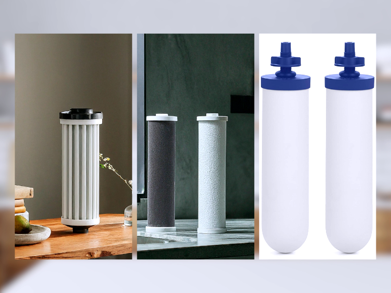 types of inline water filters