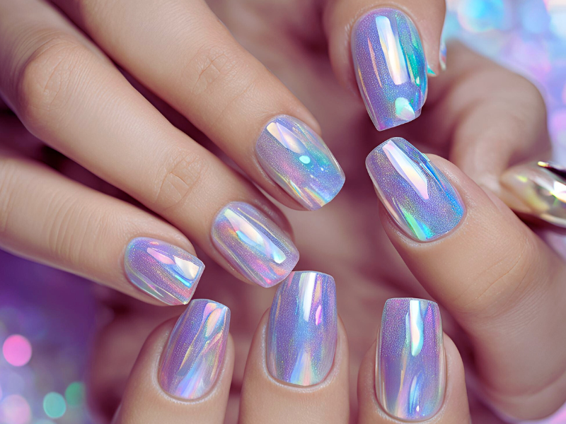 holographic nails