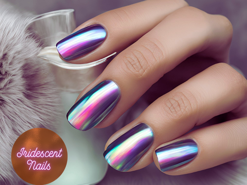 iridescent nail polish