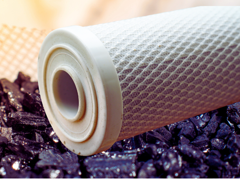 activated carbon filters to reverse osmosis system