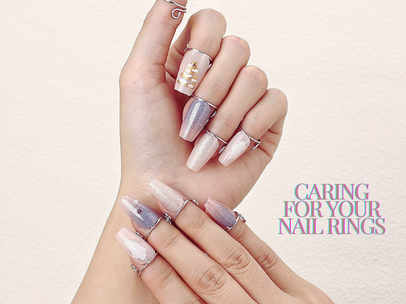 caring for your nail rings