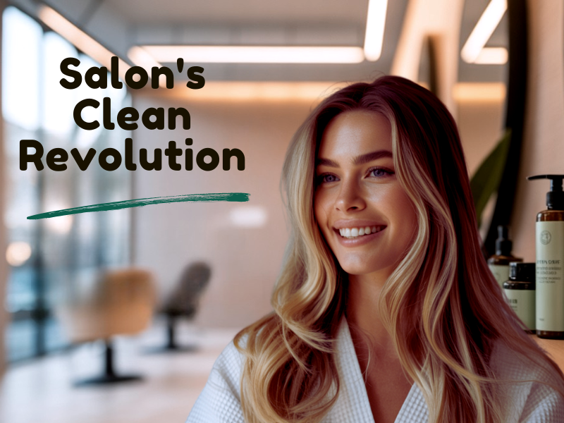 Salon embracing clean haircare – natural, non-toxic product revolution for healthier hair and happier clients