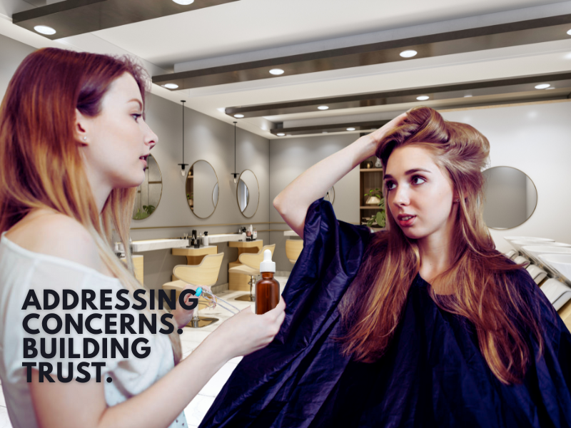 The Best Way to Introduce Clean Hair Products to Salon Clients