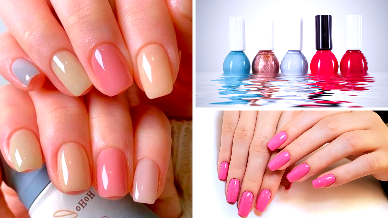 Glossy & Jelly Nail Polish Trend!