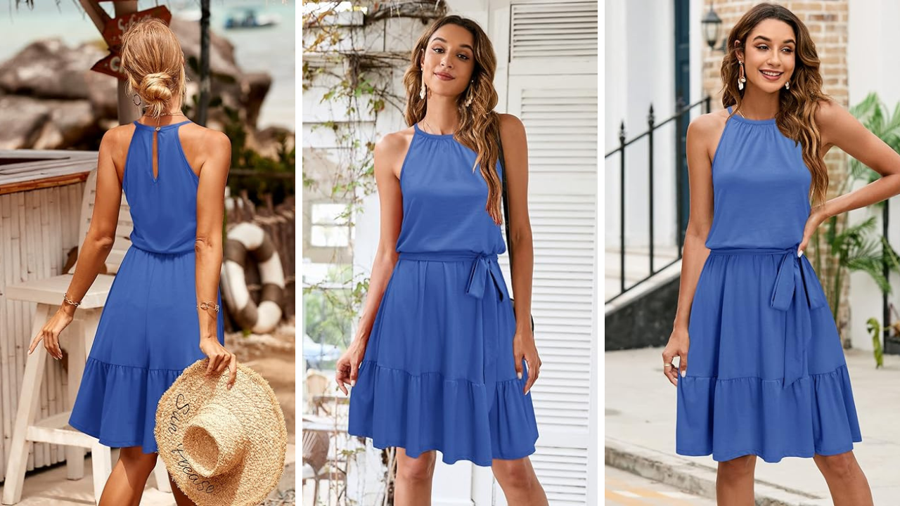 Elevate Your Style: Top 5 Blue Halter Dresses for Any Occasion