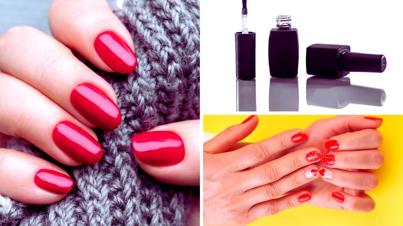 base and top coat nail polish