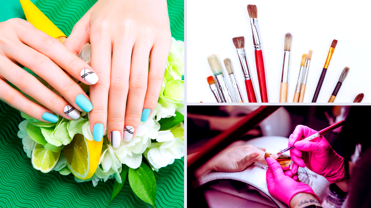 nail art brushes