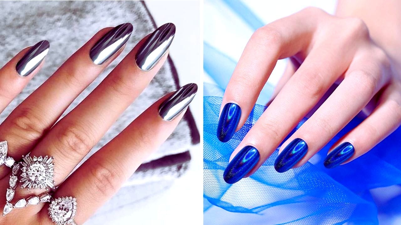 What is the difference between chrome and metallic nail polish