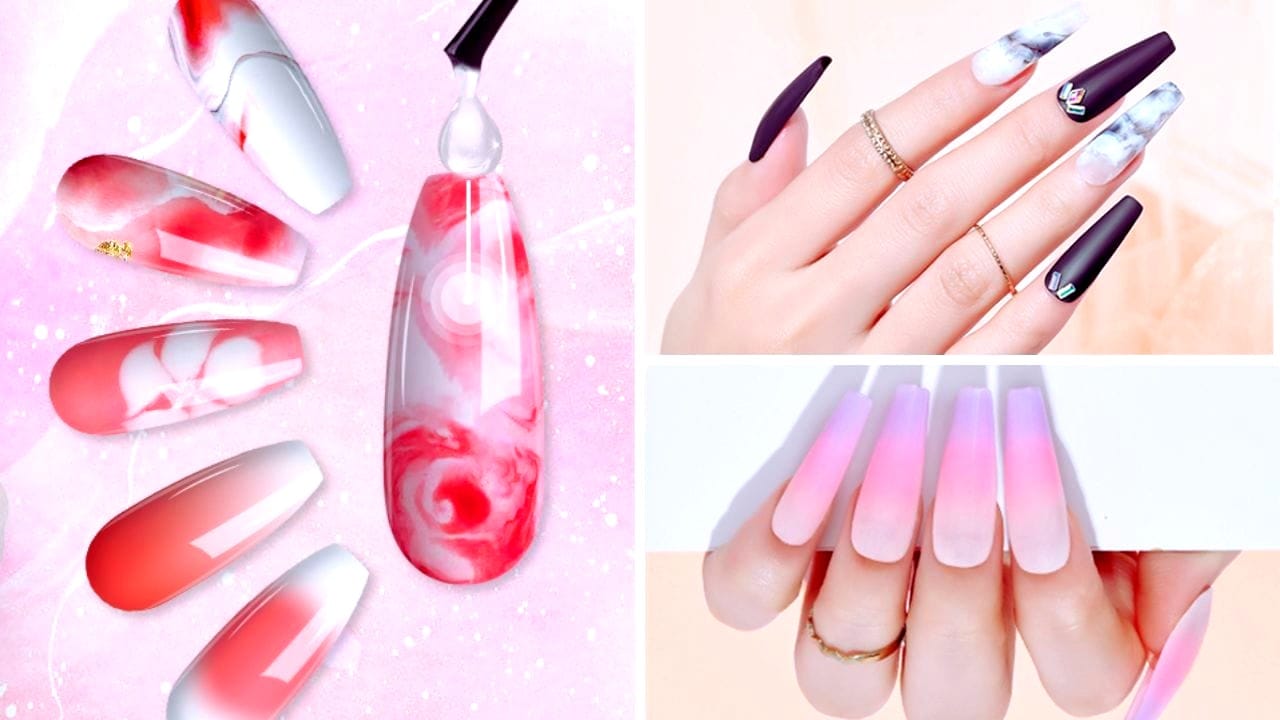 blooming gel nail