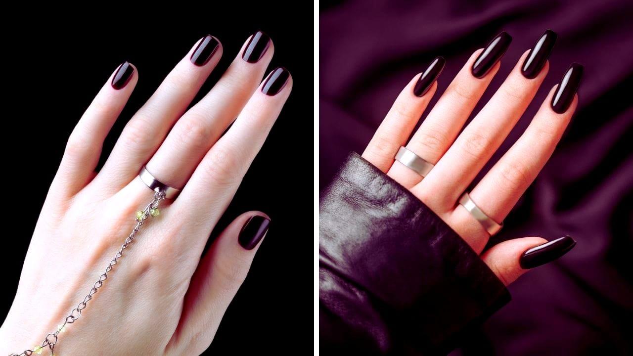 Is black gel polish harder to cure