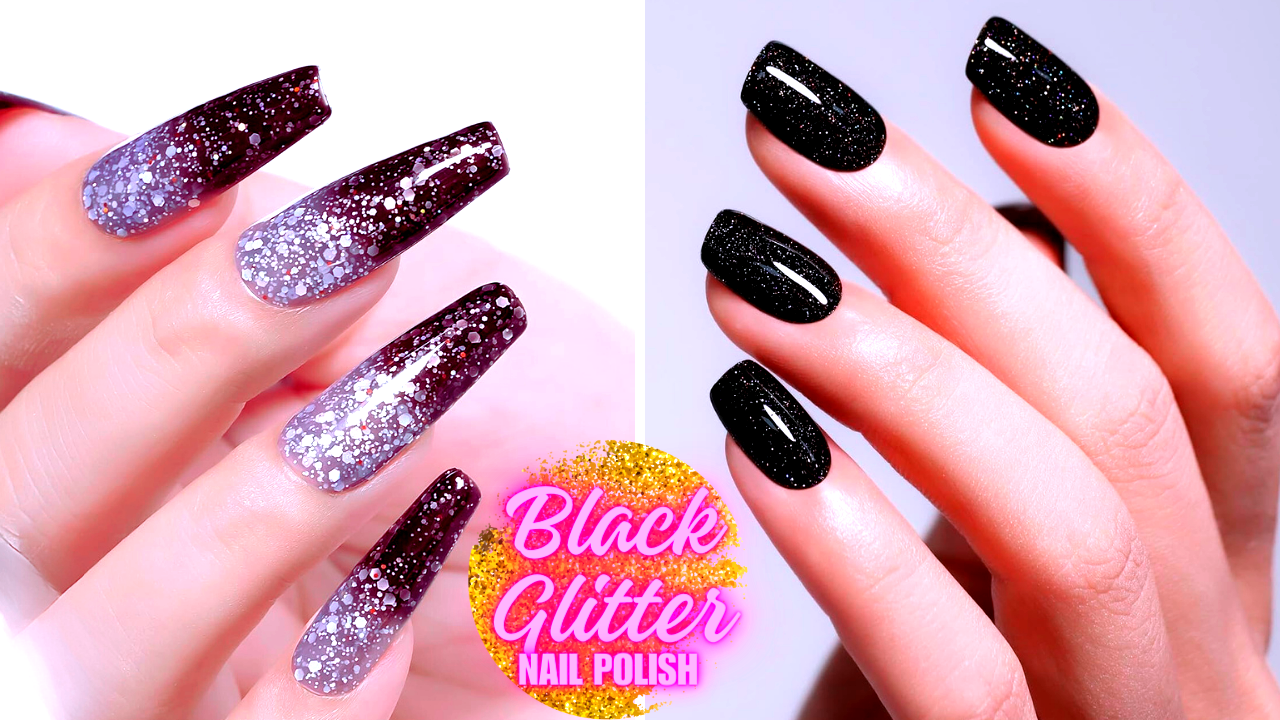 Is black glitter nail polish appropriate for all occasions