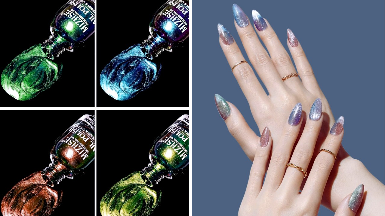 What is holographic nail polish