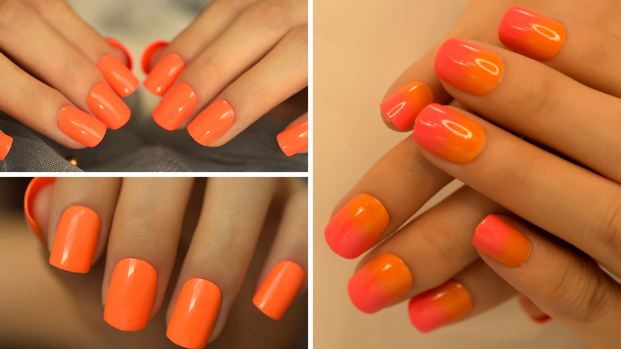 Top 5 Orange Press On Nails for a Stylish Manicure