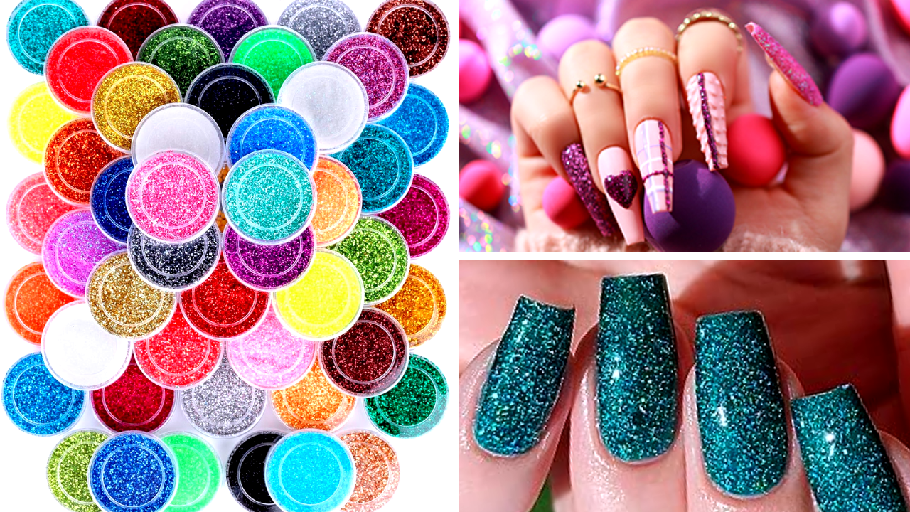 nail glitter powder