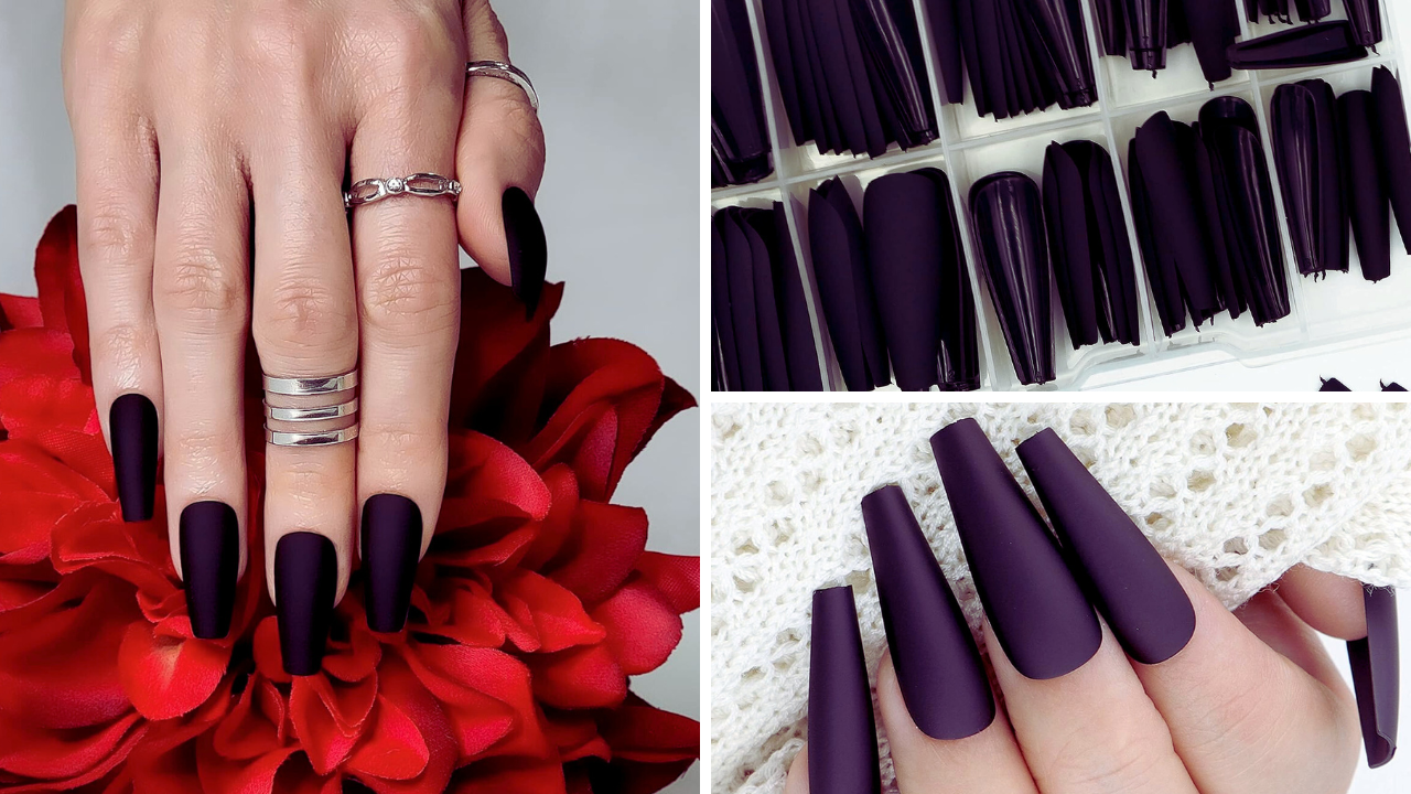 black coffin nails