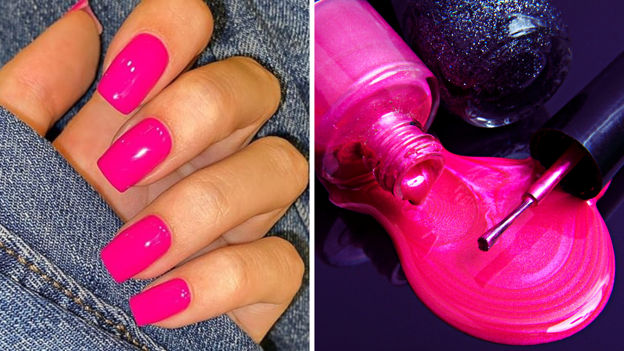 what does hot pink nail polish symbolize