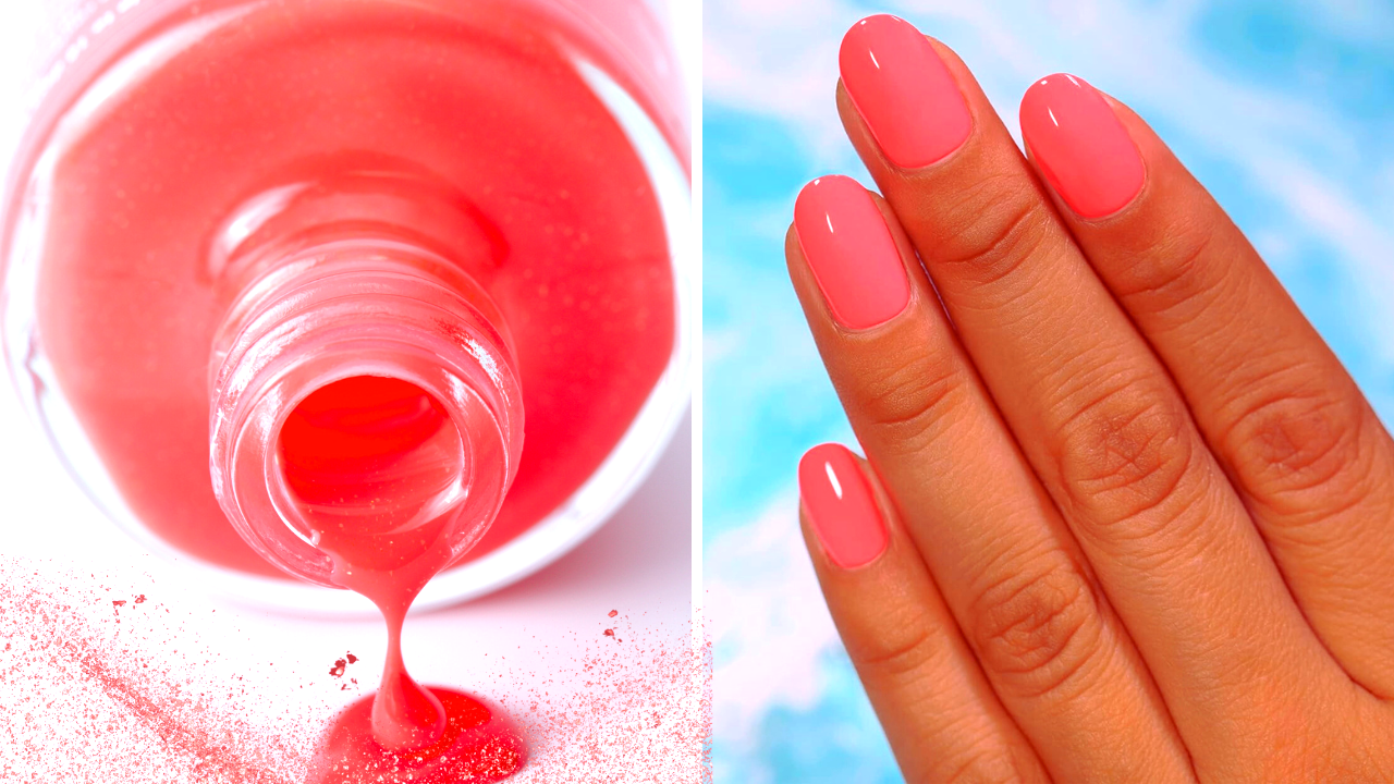 What shades fall under coral nail polish