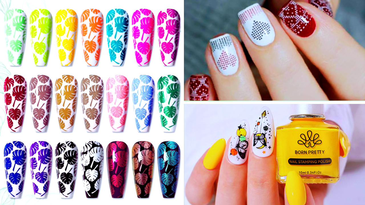 stamping nail polish