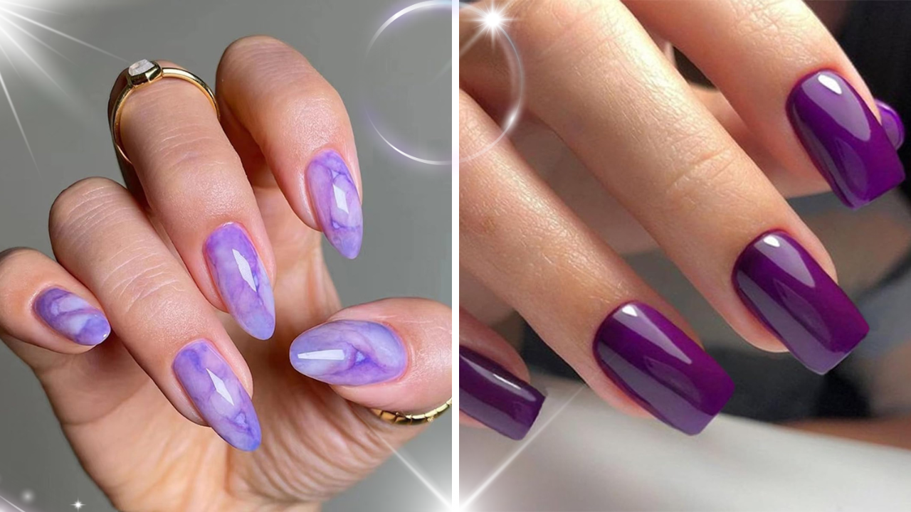 Are Purple Press On Nails Fashionable?