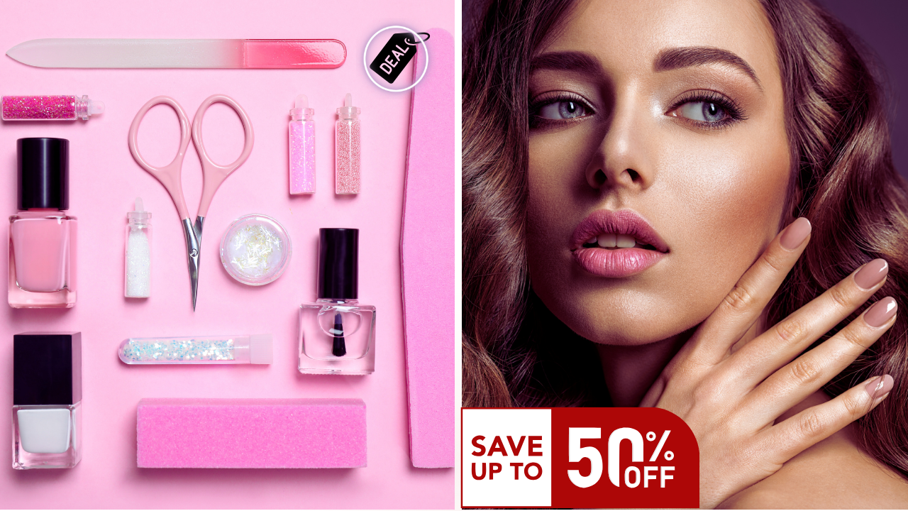 50% Off nail care products