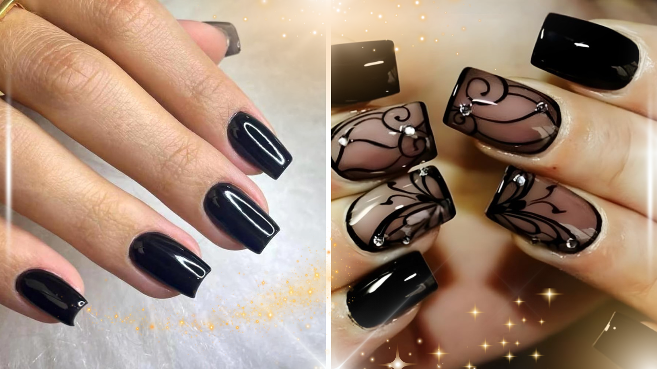 What Are Square Short Black Nails?