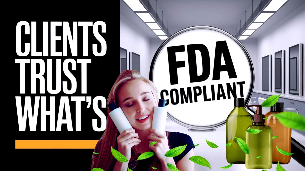 Clients trust FDA-compliant products—safe, effective, and salon-approved for peace of mind.