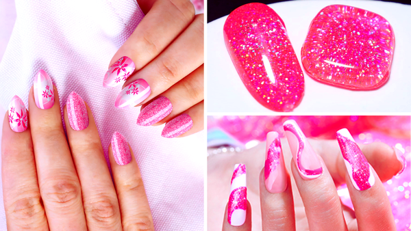 Sparkling Inspiration: Top 7 Pink Glitter Nails That Pop!